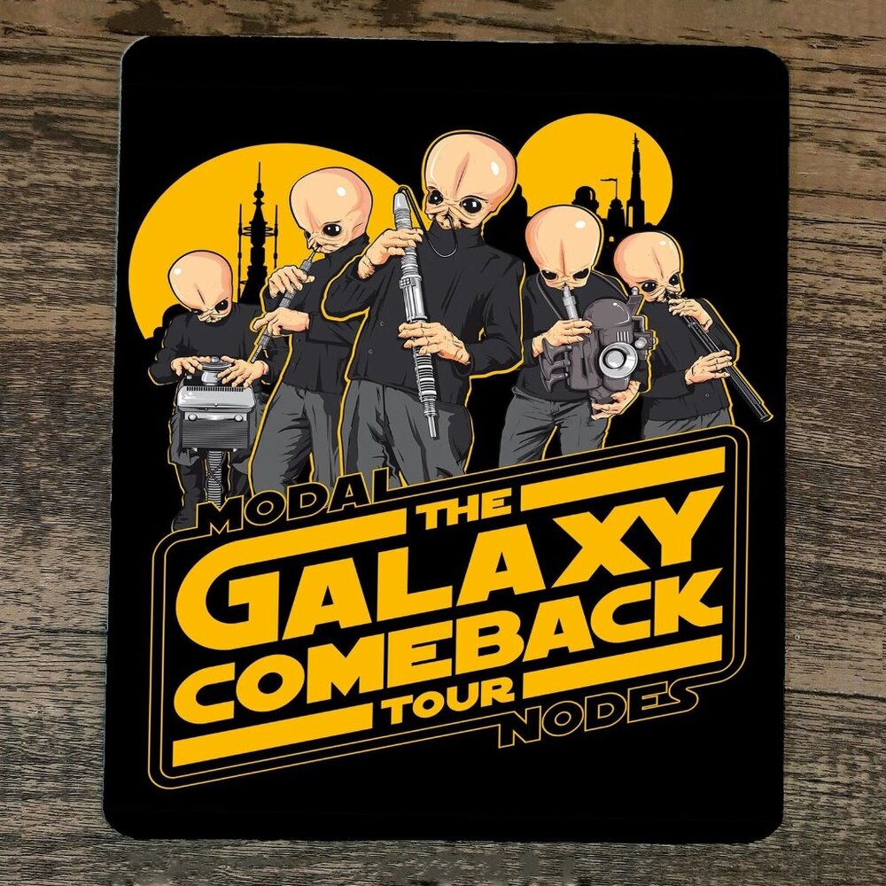 Mouse‎ Pad Modal Nodes Galaxy Comeback Tour Star Wars